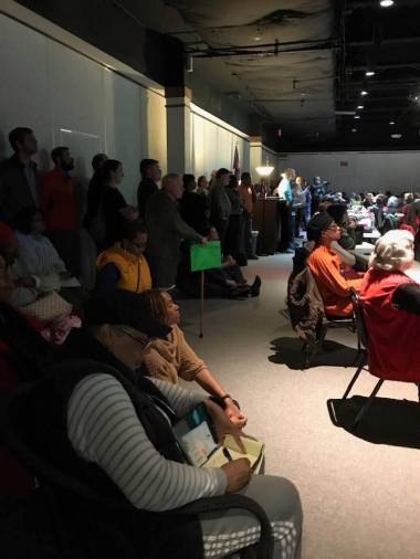 Neighbors Against Greenhaven, Citizens in Opposition to Greenhaven and DeKalb Strong February 26, 2019 Meeting at Rehoboth Church